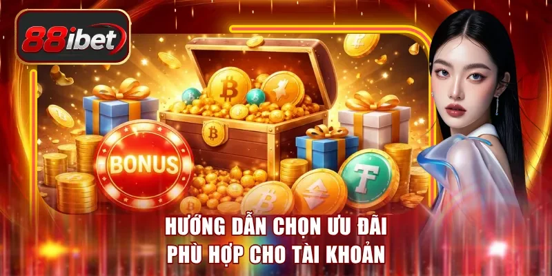 Hướng dẫn chọn ưu đãi phù hợp cho tài khoản