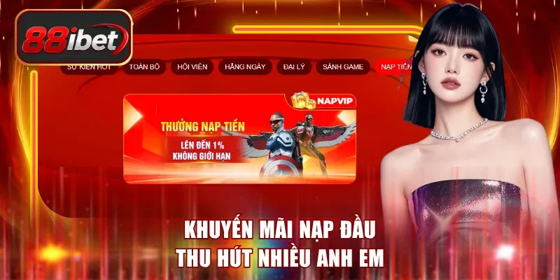 Khuyến mãi nạp đầu thu hút nhiều anh em