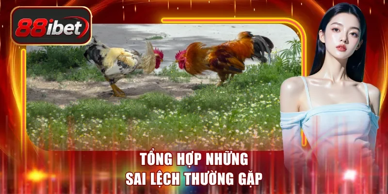Tổng hợp những sai lệch thường gặp